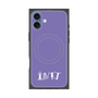 プレミアムパネル with MagSafe［ オリジナル - INTJ 建築家 - アルファベット - パープル ］