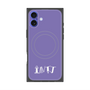 プレミアムパネル with MagSafe［ オリジナル - INTJ 建築家 - アルファベット - パープル ］