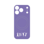プレミアムパネル with MagSafe［ オリジナル - INTJ 建築家 - アルファベット - パープル ］