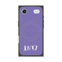 プレミアムパネル with MagSafe［ オリジナル - INTJ 建築家 - アルファベット - パープル ］
