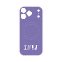 プレミアムパネル with MagSafe［ オリジナル - INTJ 建築家 - アルファベット - パープル ］