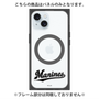 プレミアムパネル with MagSafe［ 千葉ロッテマリーンズ - ワードロゴ - クリア ］