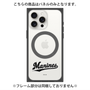 プレミアムパネル with MagSafe［ 千葉ロッテマリーンズ - ワードロゴ - クリア ］