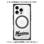 プレミアムパネル with MagSafe［ 千葉ロッテマリーンズ - ワードロゴ - クリア ］