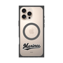 プレミアムパネル with MagSafe［ 千葉ロッテマリーンズ - ワードロゴ - クリア ］