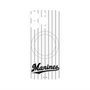 プレミアムパネル with MagSafe［ 千葉ロッテマリーンズ - ワードロゴ - マリーンズストライプ ］