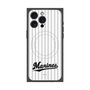 プレミアムパネル with MagSafe［ 千葉ロッテマリーンズ - ワードロゴ - マリーンズストライプ ］