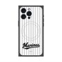 プレミアムパネル with MagSafe［ 千葉ロッテマリーンズ - ワードロゴ - マリーンズストライプ ］