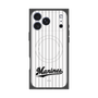 プレミアムパネル with MagSafe［ 千葉ロッテマリーンズ - ワードロゴ - マリーンズストライプ ］