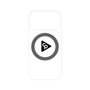 プレミアムパネル with MagSafe［ オリジナル - caseplayロゴ - ブラック/C ］