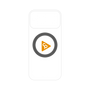 プレミアムパネル with MagSafe［ オリジナル - caseplayロゴ - オレンジ/C ］