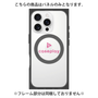 プレミアムパネル with MagSafe［ オリジナル - caseplayロゴ - ピンク/D ］