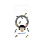 プレミアムパネル with MagSafe［ ちびまる子ちゃん - まる子とお友達 - クリア ］