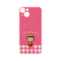 プレミアムパネル with MagSafe［ ちびまる子ちゃん - ピンクチェック ］