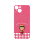 プレミアムパネル with MagSafe［ ちびまる子ちゃん - ピンクチェック ］