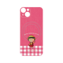 プレミアムパネル with MagSafe［ ちびまる子ちゃん - ピンクチェック ］