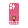 プレミアムパネル with MagSafe［ ちびまる子ちゃん - ピンクチェック ］