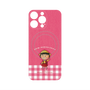 プレミアムパネル with MagSafe［ ちびまる子ちゃん - ピンクチェック ］