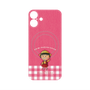 プレミアムパネル with MagSafe［ ちびまる子ちゃん - ピンクチェック ］