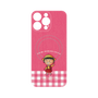 プレミアムパネル with MagSafe［ ちびまる子ちゃん - ピンクチェック ］