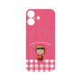 プレミアムパネル with MagSafe［ ちびまる子ちゃん - ピンクチェック ］