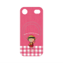 プレミアムパネル with MagSafe［ ちびまる子ちゃん - ピンクチェック ］