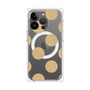 プレミアムパネル with MagSafe［ シンプルドット - Beige ］