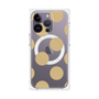 プレミアムパネル with MagSafe［ シンプルドット - Beige ］
