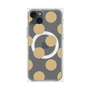 プレミアムパネル with MagSafe［ シンプルドット - Beige ］