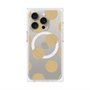 プレミアムパネル with MagSafe［ シンプルドット - Beige ］
