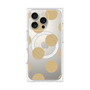 プレミアムパネル with MagSafe［ シンプルドット - Beige ］