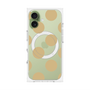 プレミアムパネル with MagSafe［ シンプルドット - Beige ］