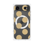 プレミアムパネル with MagSafe［ シンプルドット - Beige ］