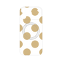 プレミアムパネル with MagSafe［ シンプルドット - Beige ］