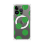 プレミアムパネル with MagSafe［ シンプルドット - Green ］