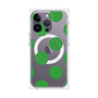 プレミアムパネル with MagSafe［ シンプルドット - Green ］