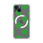 プレミアムパネル with MagSafe［ シンプルドット - Green ］