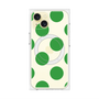 プレミアムパネル with MagSafe［ シンプルドット - Green ］