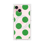 プレミアムパネル with MagSafe［ シンプルドット - Green ］