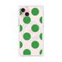 プレミアムパネル with MagSafe［ シンプルドット - Green ］