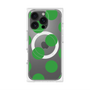 プレミアムパネル with MagSafe［ シンプルドット - Green ］