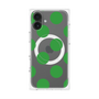 プレミアムパネル with MagSafe［ シンプルドット - Green ］