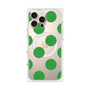 プレミアムパネル with MagSafe［ シンプルドット - Green ］