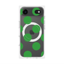 プレミアムパネル with MagSafe［ シンプルドット - Green ］