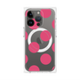 プレミアムパネル with MagSafe［ シンプルドット - Pink ］