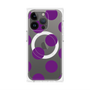 プレミアムパネル with MagSafe［ シンプルドット - Purple ］