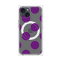 プレミアムパネル with MagSafe［ シンプルドット - Purple ］