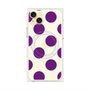 プレミアムパネル with MagSafe［ シンプルドット - Purple ］