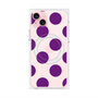プレミアムパネル with MagSafe［ シンプルドット - Purple ］
