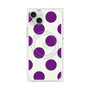 プレミアムパネル with MagSafe［ シンプルドット - Purple ］